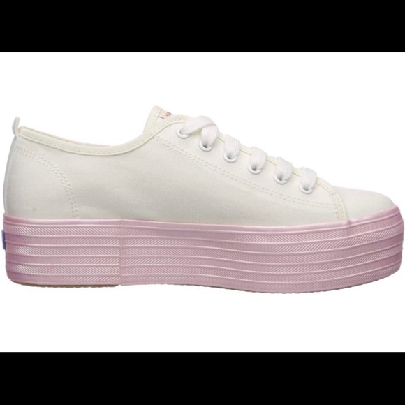 Keds triple Up Shimmer sneakers. - Picture 2 of 7